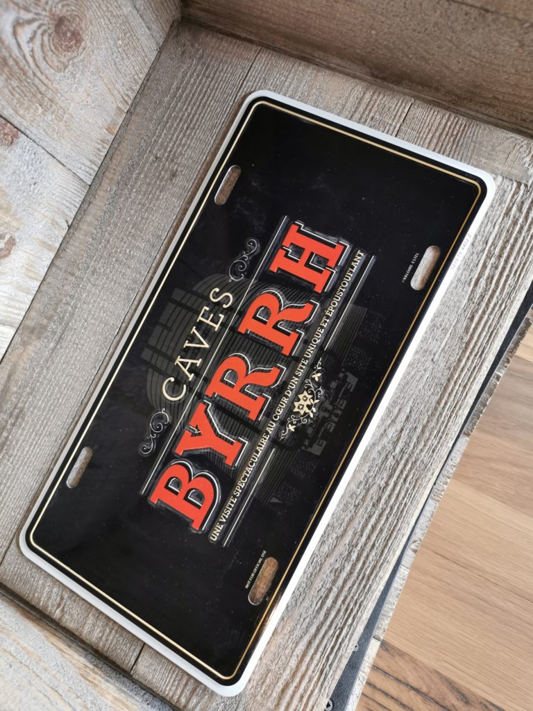 PLAQUES EN METAL Caves Byrrh Boutique