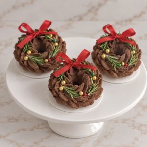 01/12/2026 – 18h30– Atelier pâtisserie adulte - ENTREMETS COURONNE DE NOËL