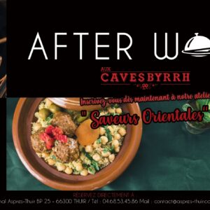 20/03/2026– 18h30 – Afterwork de cuisine – SAVEUR D'ORIENT